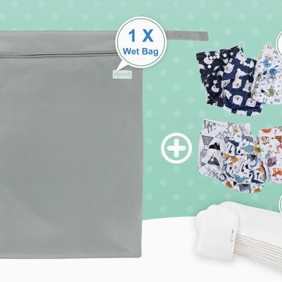 Wegreeco cloth diapers 6pk - Picture 7 of 7